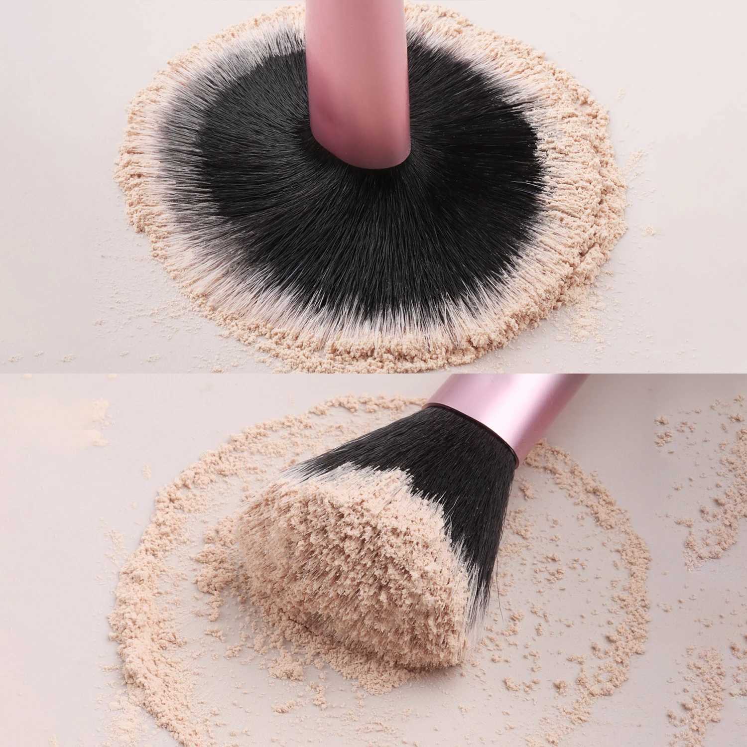 10 mini transparent handle brushescrocodile patterned bag makeup brush Travel portable Makeup Tool Professional with bag C251122