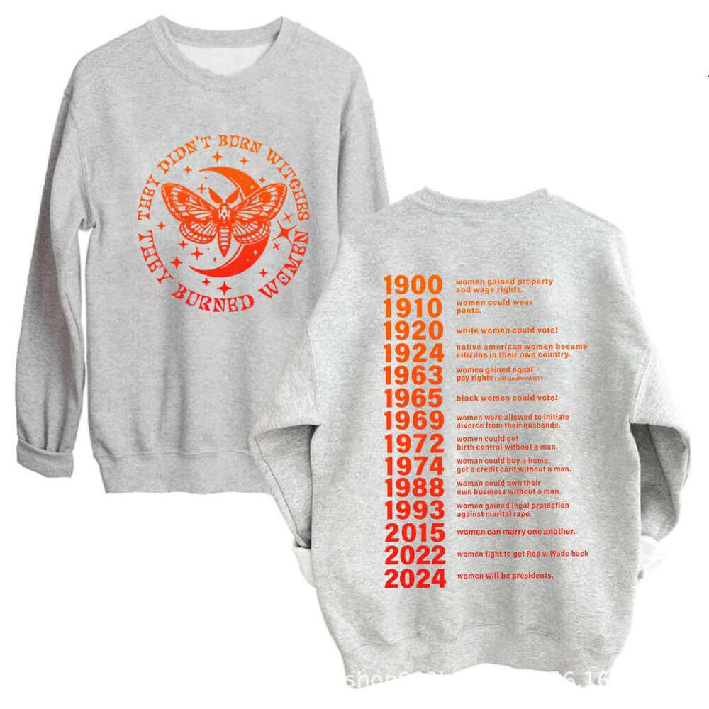 DHessentials 2025 Women's Rights Movement Universal Neutral Adult Super Large Cotton Blended Sweatshirt