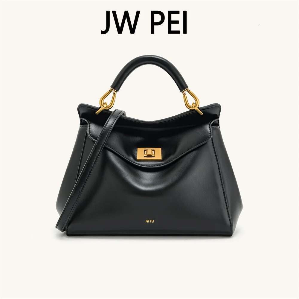 JW PEI Handbag Female New Lucia Lock Buckle Shoulder Crossbody Senior Sense Of Light Waist Bag Bag