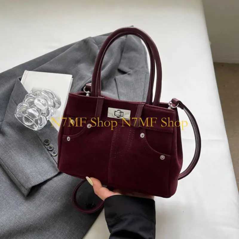 N7MF Practical PU Crossbody Bag Spacious Shoulder Bags Handbag For Everyday UseT251122