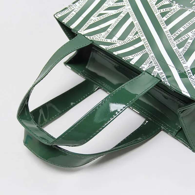 Eco Friendly Messenger Bag PVC Waterproof London Shopper Ladies Shoulder Shopping Handbags Female Casual Tote Bolsas De Mujer Bag