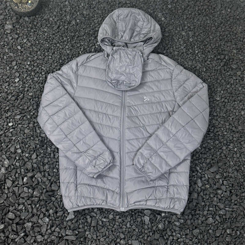 Lighting Luxury Artery Waterproof Down Puffer Jacket Hooded Winter Warm Coat Windproof Outdoor Zipper Arcteryxarcteryx Thermal Oats
