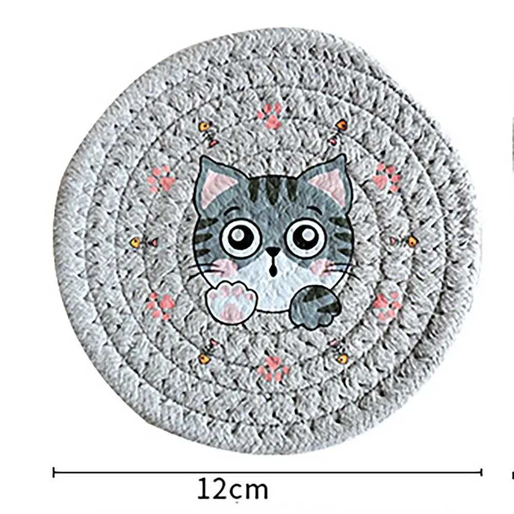 Special Design S/L Coasters Tableware Waterproof Bowl Dish Pot Mats Cotton Heat Insulation Pad for Home Kitchen C251122
