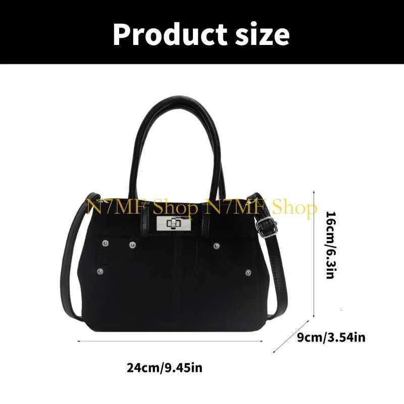 N7MF Practical PU Crossbody Bag Spacious Shoulder Bags Handbag For Everyday UseT251122