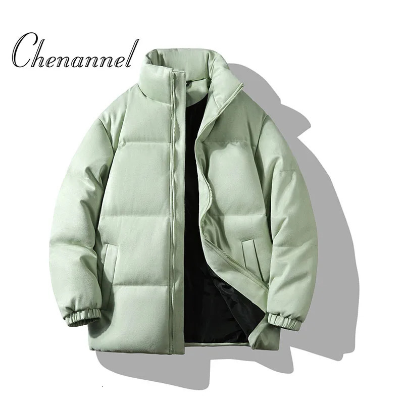 Winter American trendy thick and warm cotton padded jacket loose cool down 251110