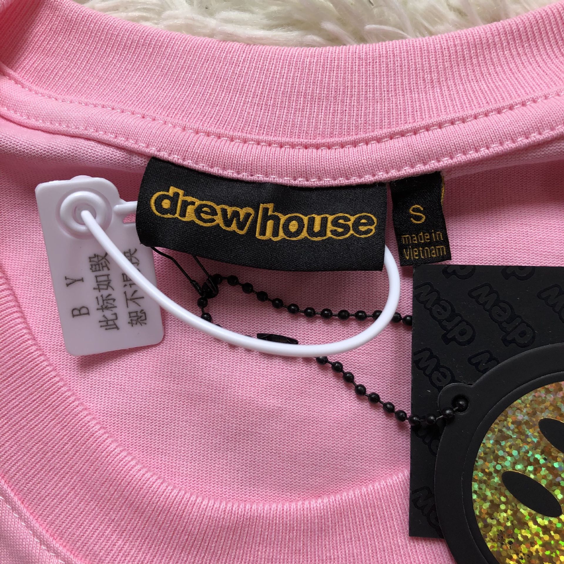 Drew House Drew tee Classic English letter print men's and women's loose short-sleeve T-shirt streetwear