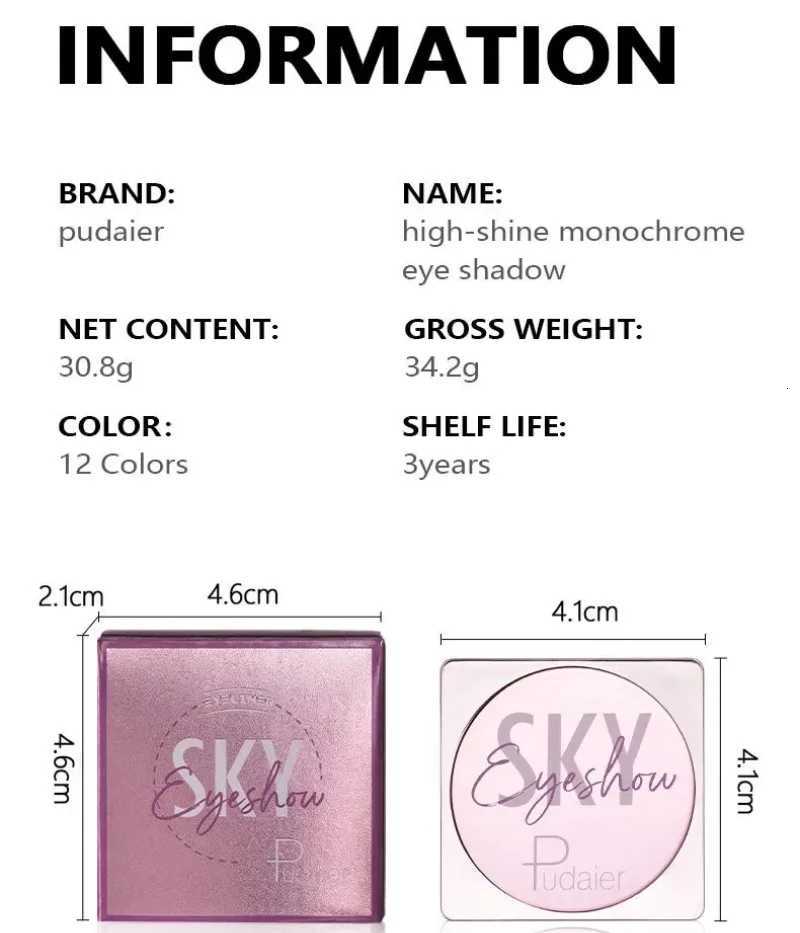 Free Shiping Shimmer Glitter Highlighter Cream Eye Shadow Makeup Silkworm Gold Face Contour Bronzer Brighten Highlight EyeshadowT251122