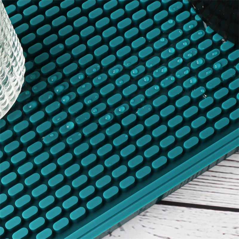 Bar Mat Coffee Maker Countertop Spill Service Mat-Waterproof Heat Resistant Countertop Drain Mat for Home Bar Accessories C251122