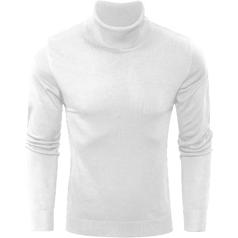 Animal Game Winter Mens Warm Cold Blouse Turtleneck Sweater Woolen Knitwear Pullover Outdoor Casual Knit Men 251107