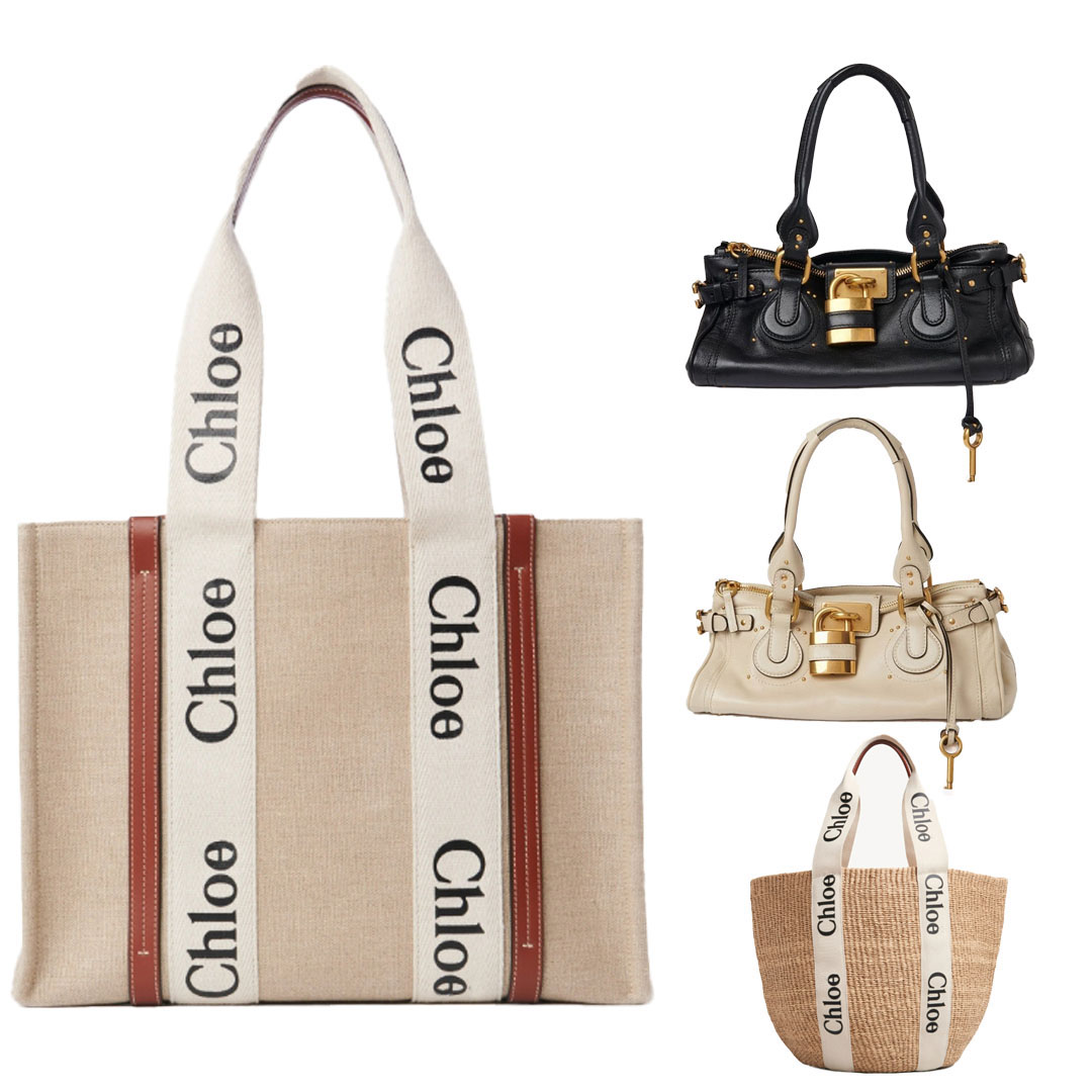 Designer Vintage Tote Bag Women Shoulder Bags Creased and embossed handbag Canvas Leather Crossbody Paddington bag 002.