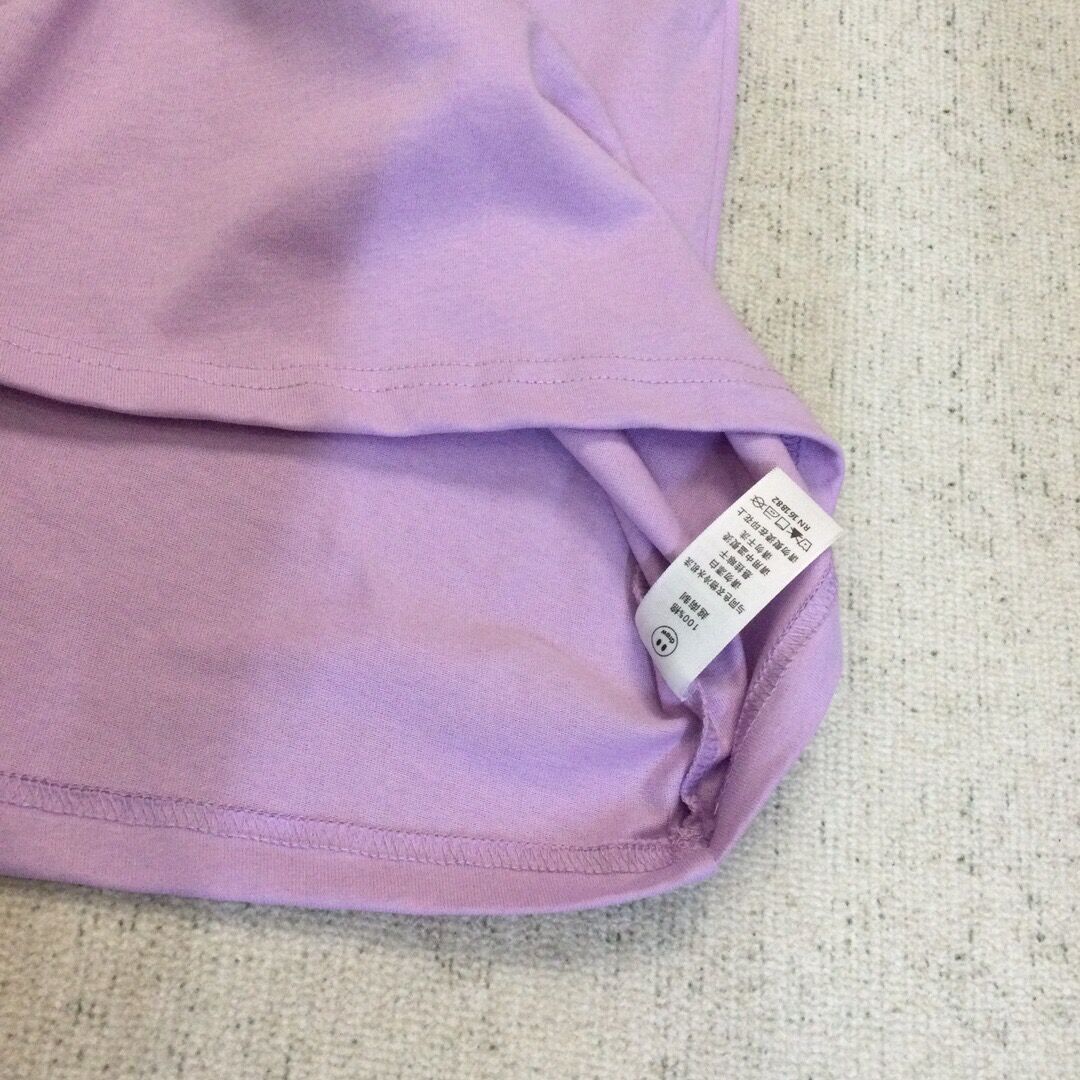 Drew House Drew Love Letter Logo Print Bieber Smiling Face Fashion Brand Loose Simple Versatile Couple Short Sleeve Women's T-shirt Men's