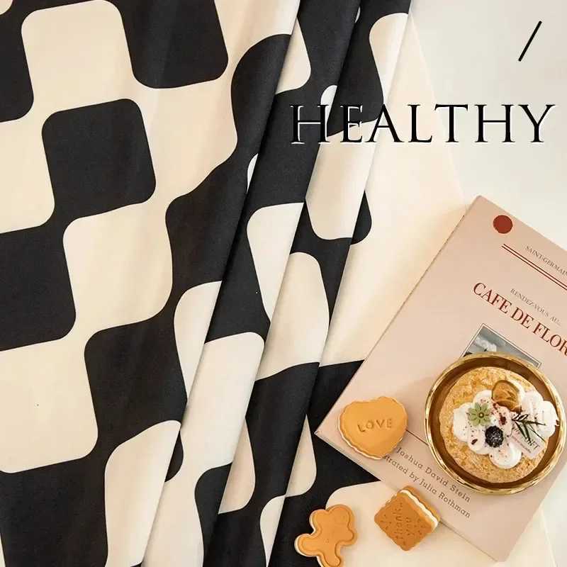 Nordic checkerboard tablecloth Art home table cover rectangular homestay fabric decorative For Wedding Birthday Party C251122