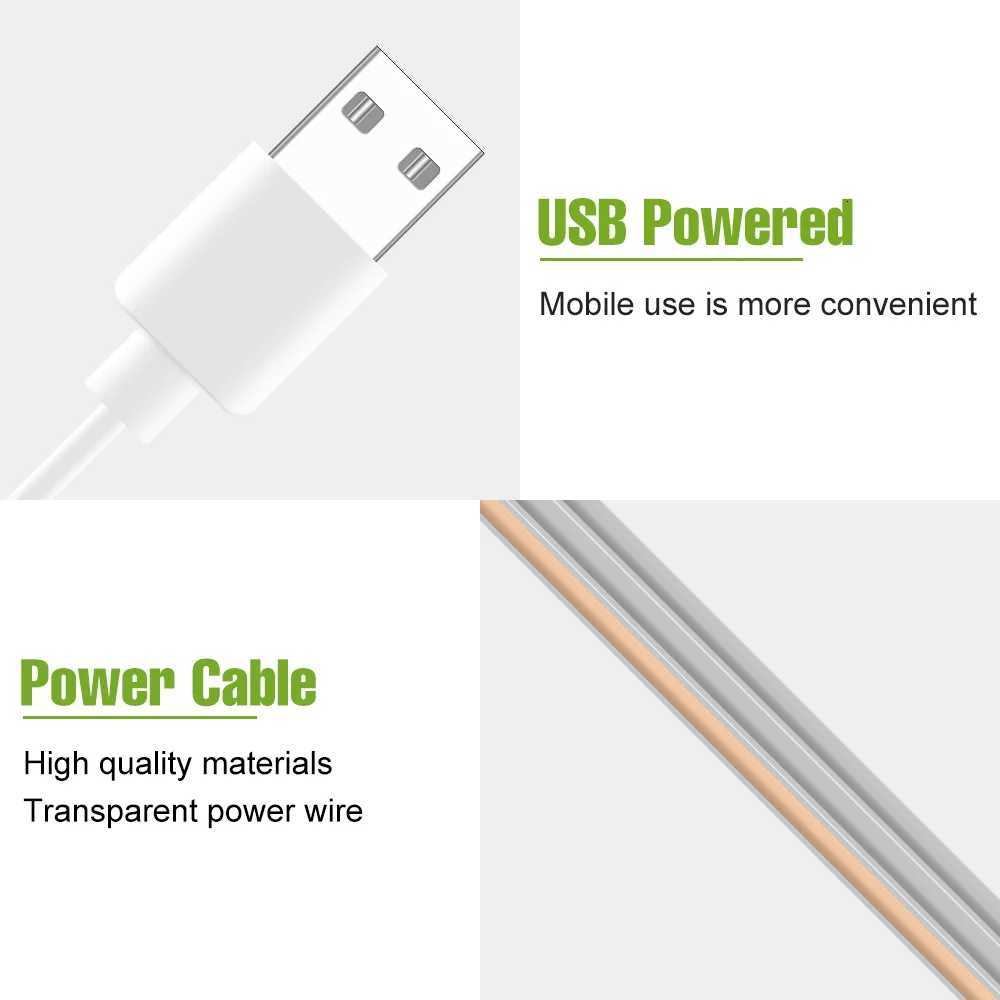 LED Makeup Mirror Light Touch Dimming 3 Colors Dressing Table Lamp USB 5V Nightlight For Home Bedroom Bathroom Mirror Decoration M251122