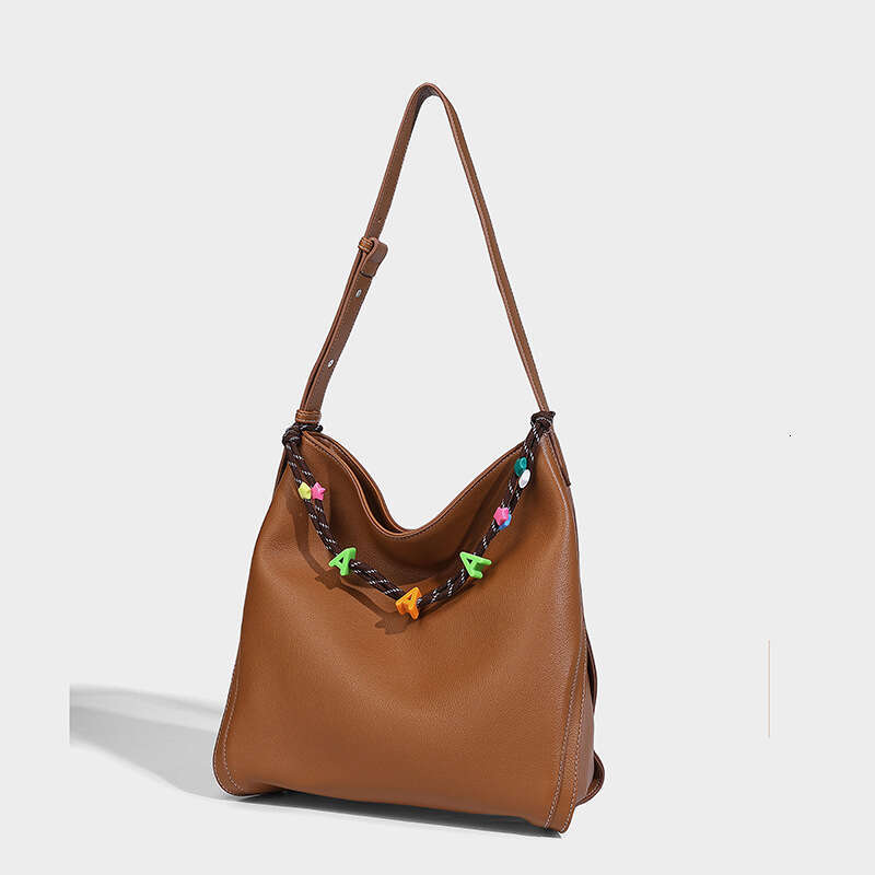 Designer Women's Bags Designer Maillard Style Large Capacity For Women New Fashionable Tote Casual Shoulder And Armpit Crossbody Bag