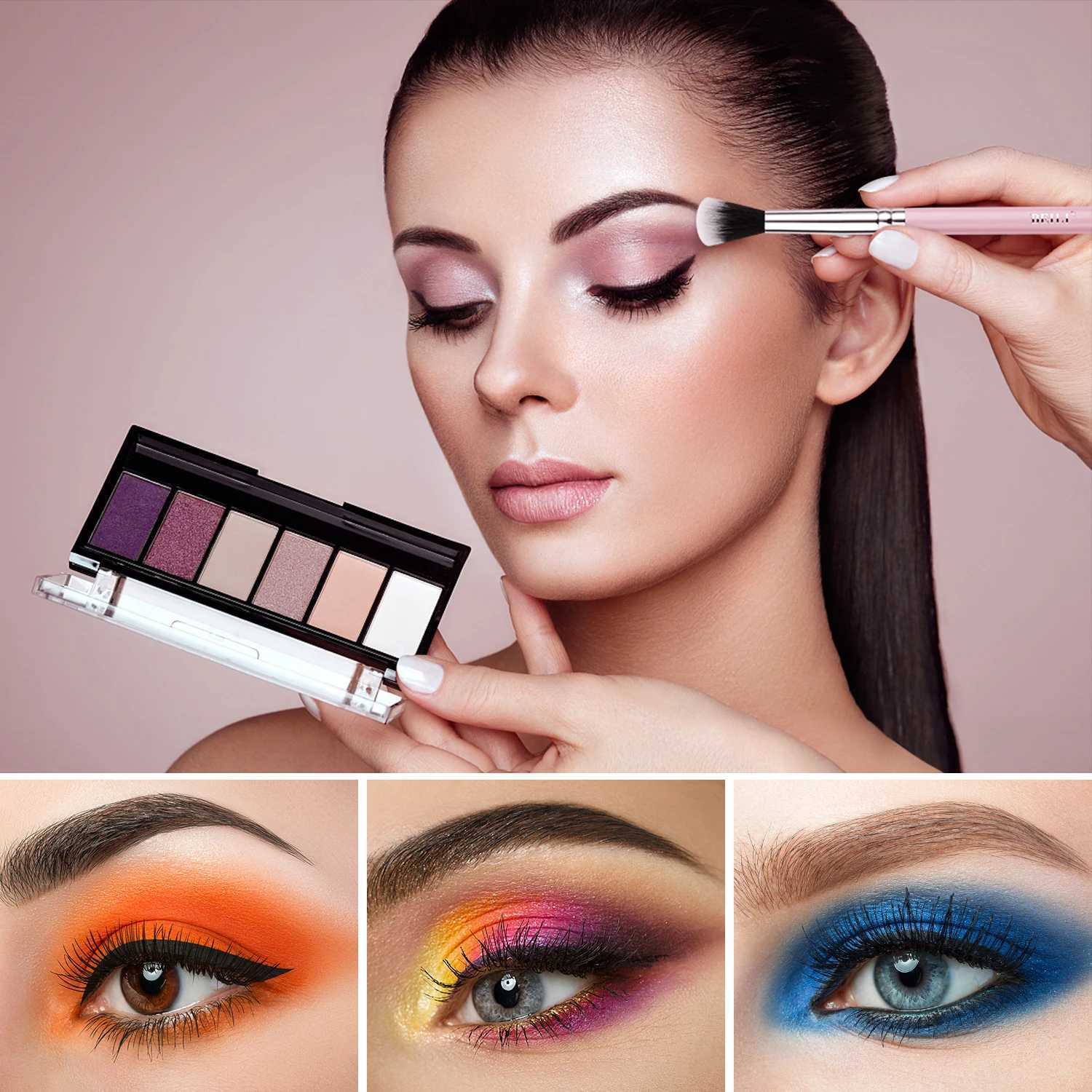 BEILI Pink Premium Makeup Brushes Set with Brush Organizer Foundation Powder Eyeshadow Eyeliner Contour Brushes Cosmetics Tool C251122