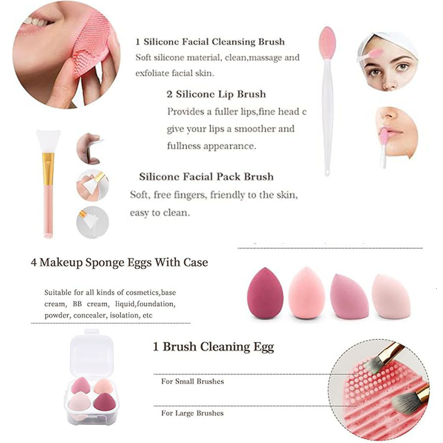 OPE PRO Makeup Brushes With Case 20PCs Professional Makeup Brush Set Foundation Powder Eyeshadow Brush Set Eyebrow Conceale 250402