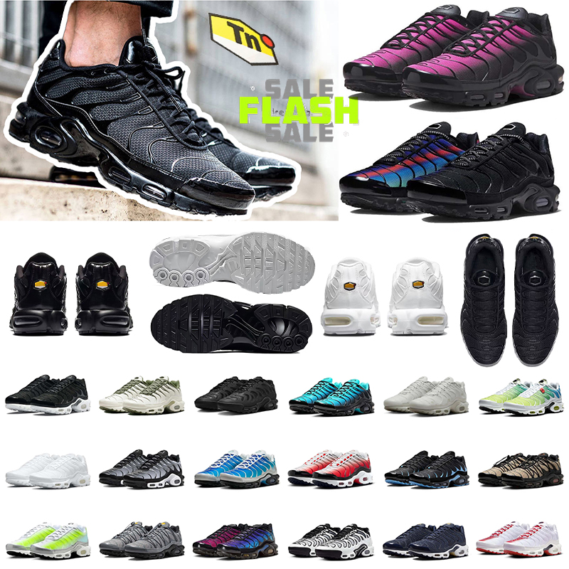 FREE SHIPPING Tn Plus tns scarpe da ginnastica Running 25° Anniversario tn Fr Utility uomo donna total nero bianco argento riflettenti sneakers