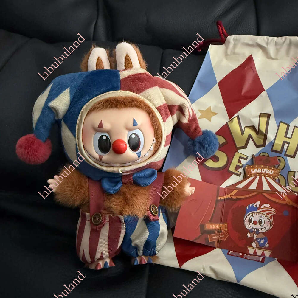 Hot Sale PPMT Halloween Why so Serious Series Juggling Clown Rainbow Jelly Bean Bubblegum Moonlit Mask Mini LABUBU Vinyl Plush Pendant Blind Box Festi