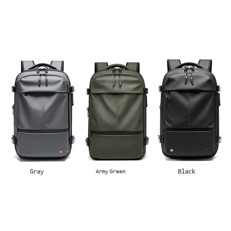 Travel Mens Business Multifunctional Computer Vacuum Compression Bag Large Capacity Backpack TPU 250422