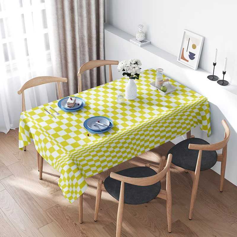 Waterproof Tablecloth Vintage Floral Farmhouse Kitchen Dining Table Cover Washable Rectangle Table Topper Decor C251122