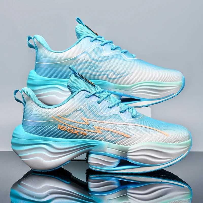 Running Shoes Men High Quality Outdoor Marathon Soft Sole Cushioning Training Jogging Sneakers Mesh Lace-up Sports Shoes for MenC250414