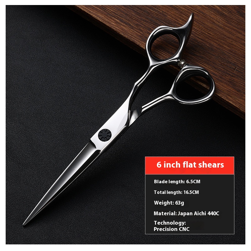 Premium Haircutting Scissors Kit Japanese 440C Stainless Steel with Reverse Teeth Design (Various Sizes Available)