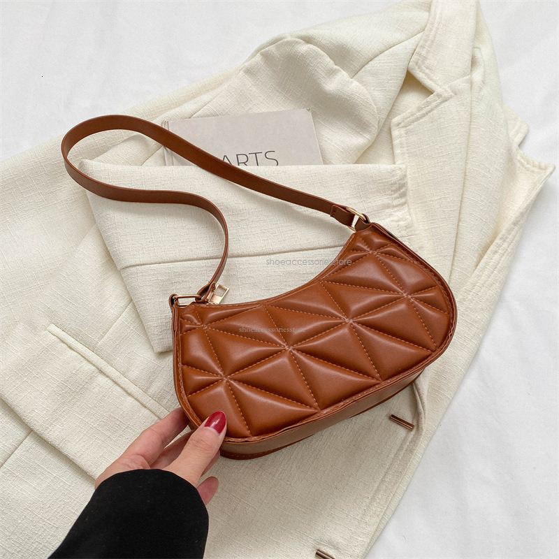 Luxury Designer 2025 New Casual Handheld Fashion Trendy Women's Underarm Bag
