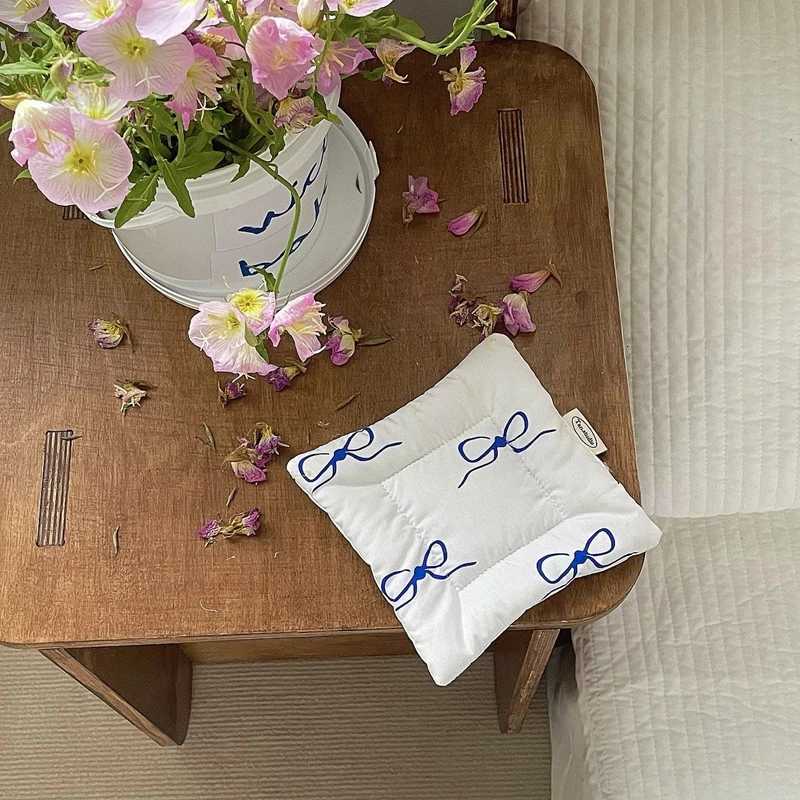 Lattice Series Multi-color Square Korean Cotton Coasters Fresh Table Cloth Heat Insulation Mat Coffee Cup Placemat Table Decor C251122