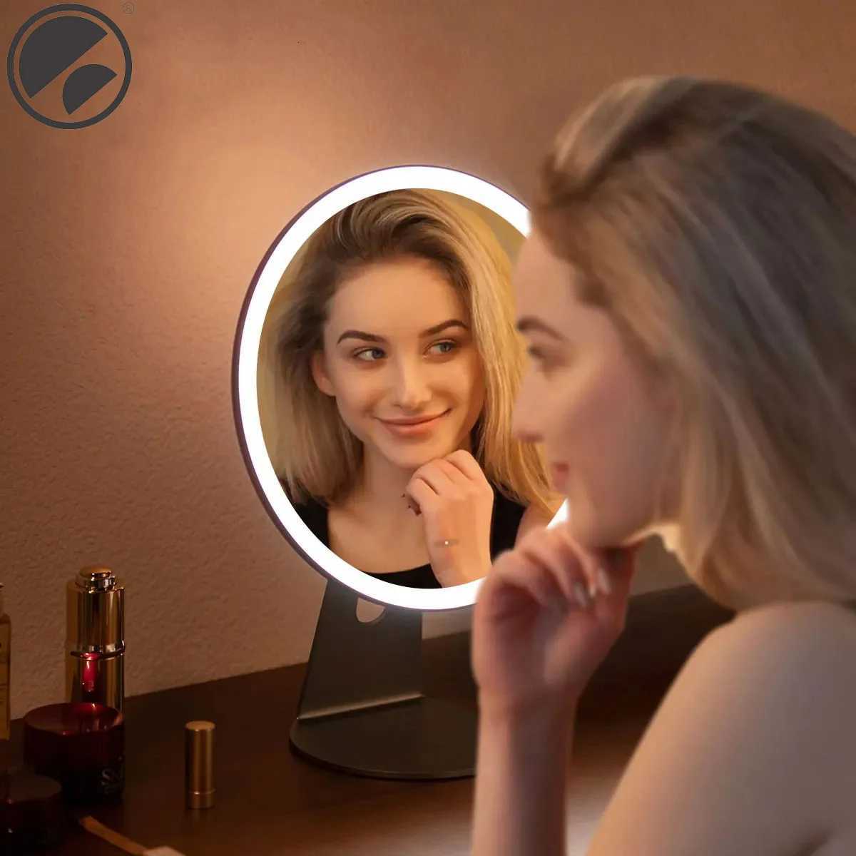 Makeup Mirror With Light White LED Daylight Vanity Mirror 3 Modes Mirror With Light Gift USB Cable M251122
