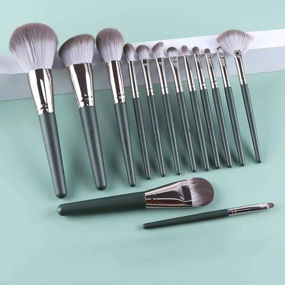 14PCS Makeup Brushes Set Soft Fluffy Professional Cosmetic Brushes for Foundation Powder Eyeshadow Blending Complete Beauty C251122