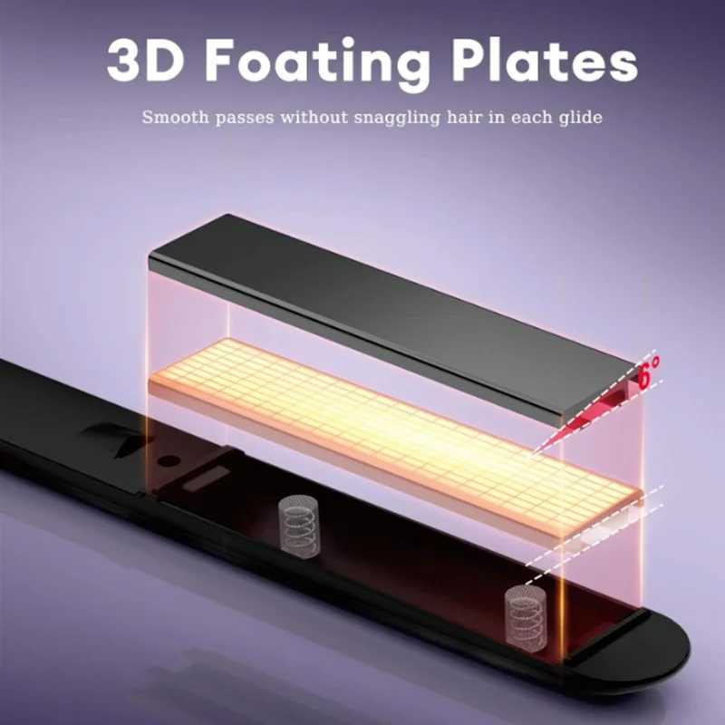 A67Z Curling Iron Fast Heat Up Coating Digital Controls For Shinier Smoother Hair Styling ToolT251122