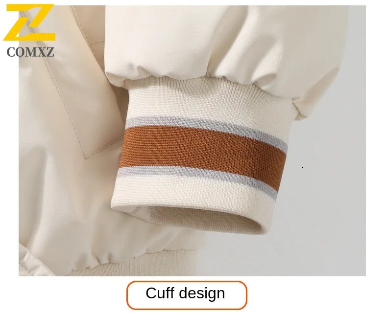 Men Down Cotton Jacket Autumn Winter Fashion Color Block Warm Thick Trend High Street Hooded Two Coat Man Casual 251110