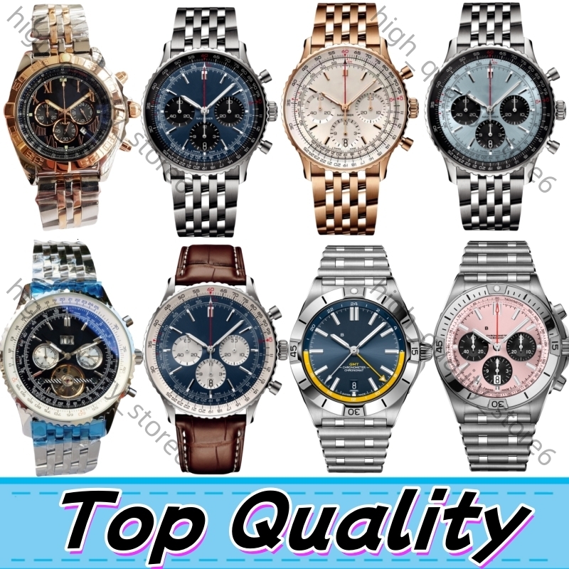 AAA Mens Navitime Chronomat Avenge Designer Brietlingchronomat Man Woman Watches High Quality Br Quartz Mechanical Automatic Watch Box 9f fa