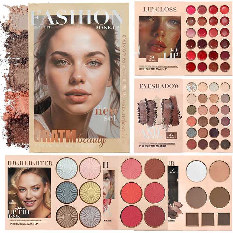 67-color multi-layered beauty book palette a makeup book that combines eyeshadow blush contouring and highlighterrich colorsT251122