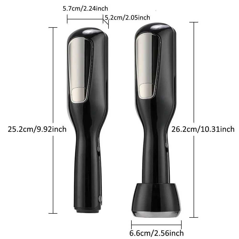 Negative Ions Hair Ends Trimmer Fully Automatic Electric Hair Straightener Versatile Rechargeable Hair Cutting MachineT251122