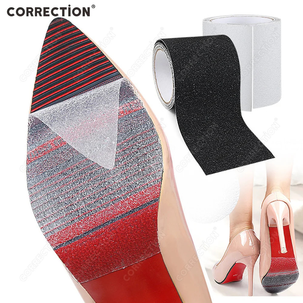 Shoe Wear-resistant Sole Protector for Women Men Sneakers Outsole Rubber Soles Stickers Anti-Slip Adjustable Self Adhesive Pads 250422