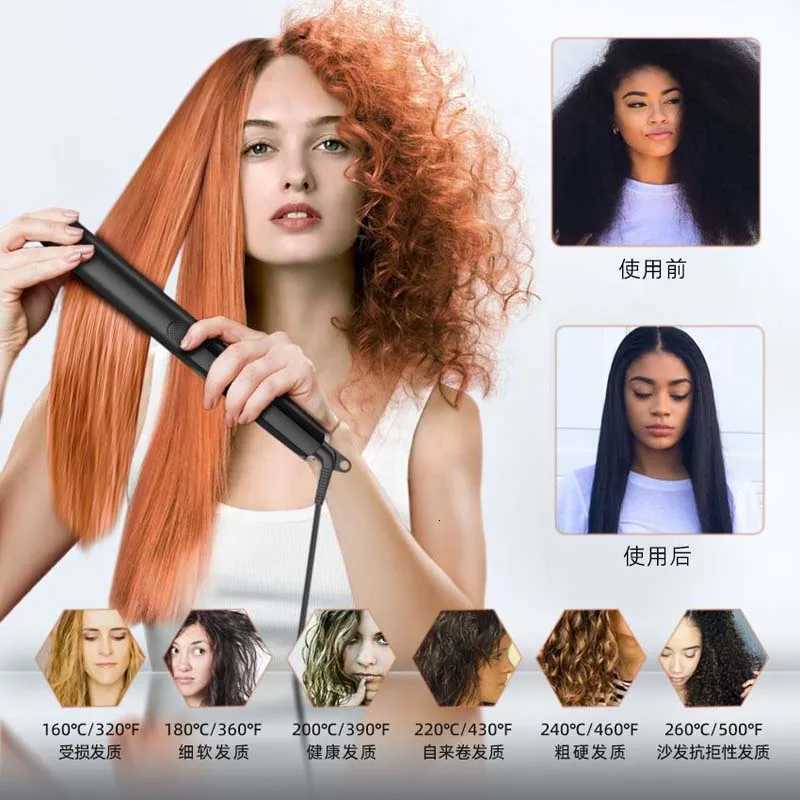 Professional Salon 500 Degree Hair Straightener Titanium Flatiron Private Label Flat Iron 480f Hair Styling ToolsT251122