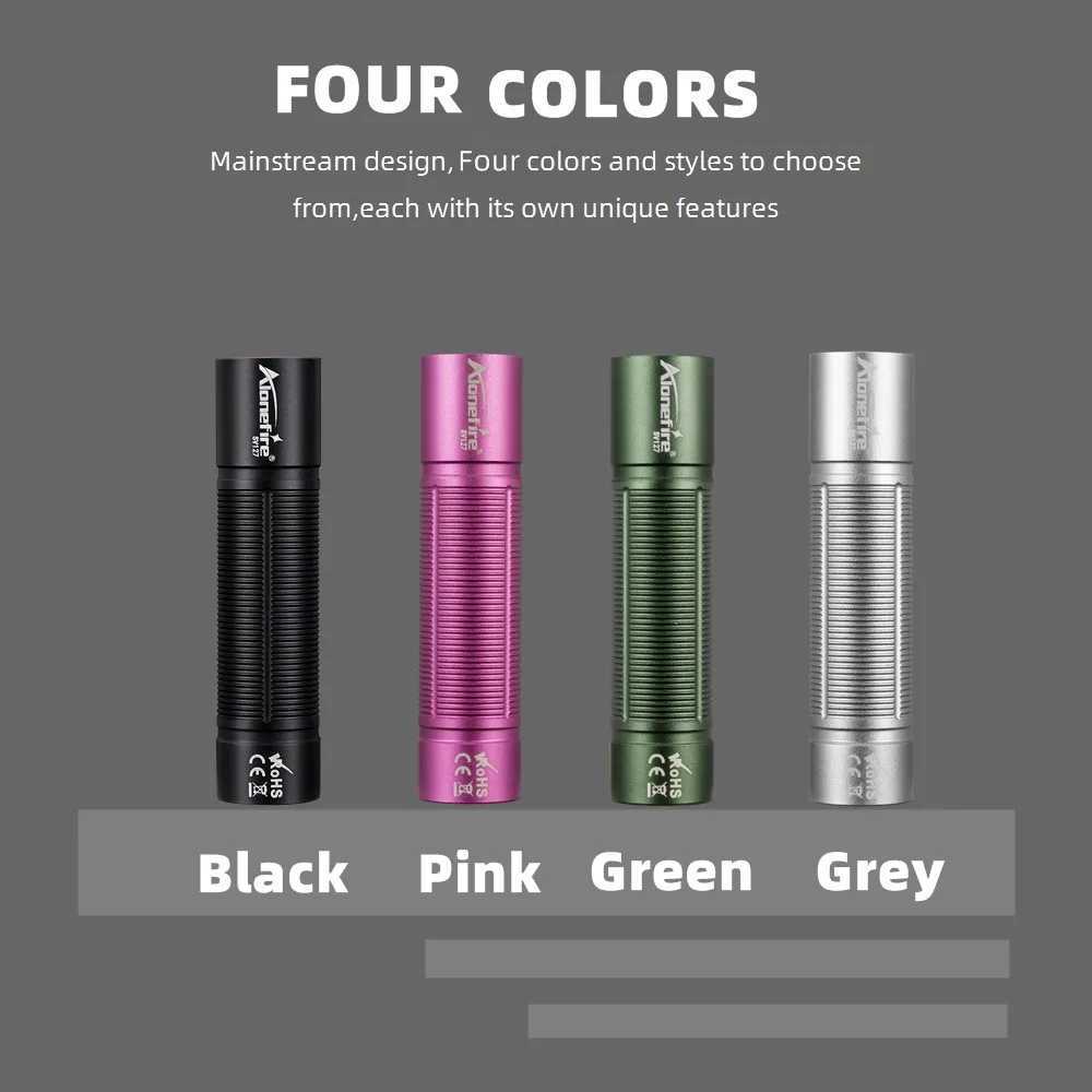 Mini Flashlight High bright Usb Rechargeable Night llighting Pocket Light Torch Outdoor Hiking Camping Home Work Emergency Lamp C251122