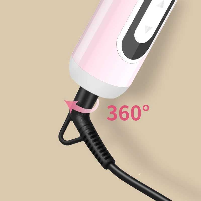 Yiber Hair Straightener Brush Electric Hair Iron with Built-in Comb Pro Salon Detangling Styling Hot Comb Essential HairdresserT251122