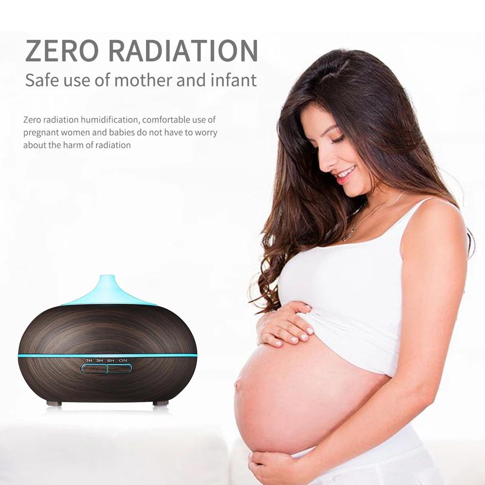 Aromatherapy Humidifier - Large 550ml Tank, Includes Multiple Timers & Automatic Safety Shutdown Functionality