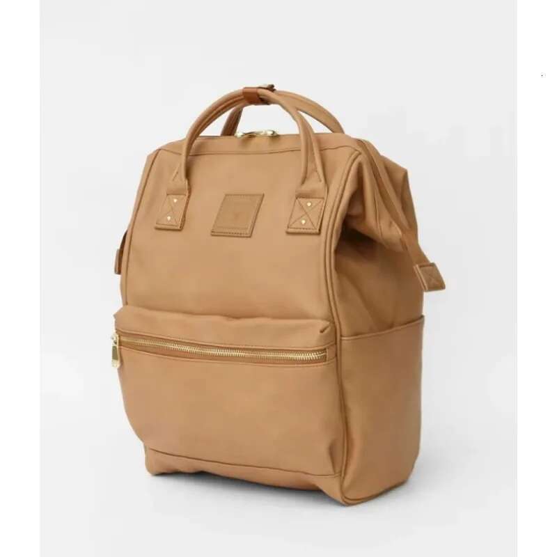 Anello Genuine Leather Women Backpack A+ Quality Anti-Theft Large Capacity 16Inch Laptop Travel Rucksack Unisex Bag For Men