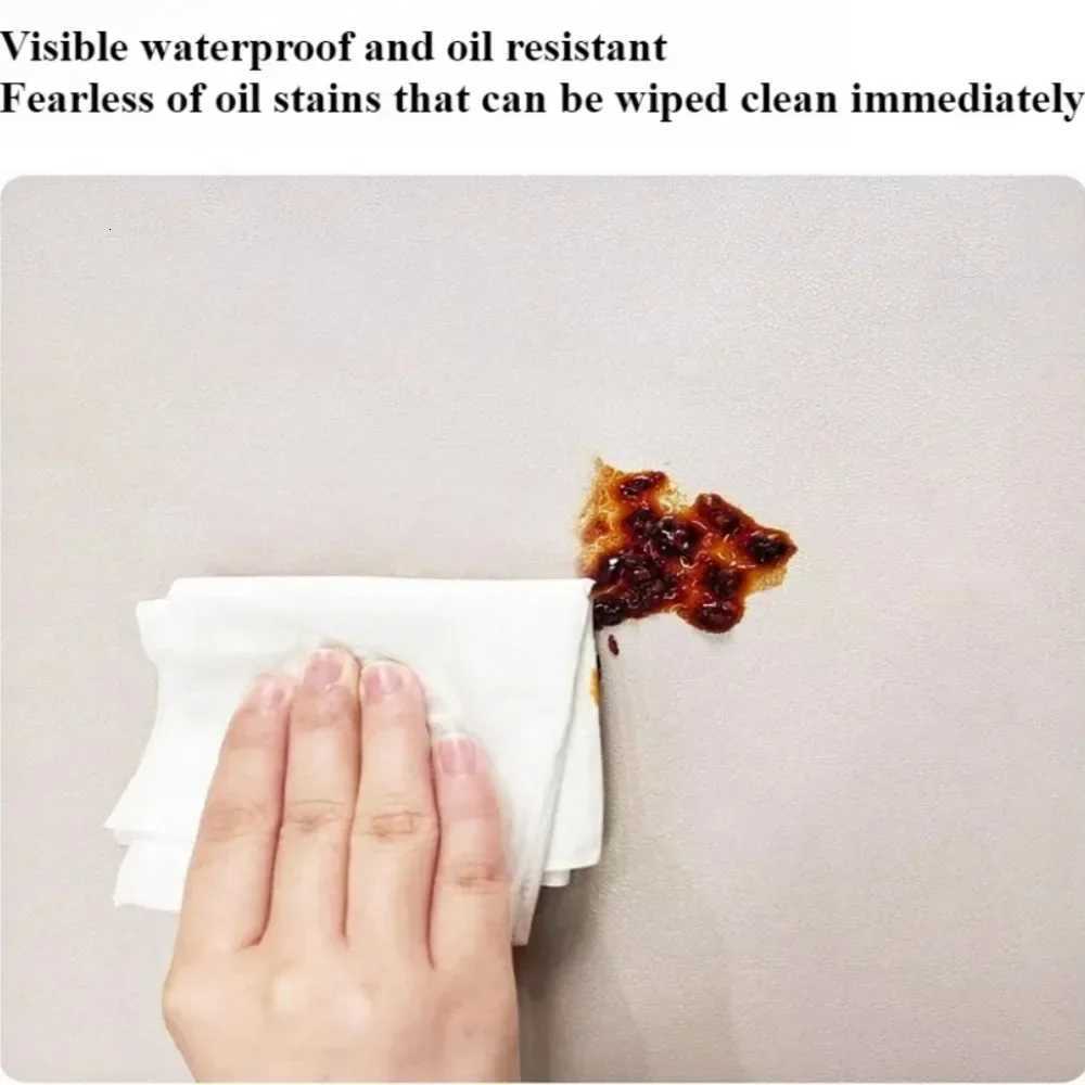 Modern Simple Waterproof Oilproof Tablecloth Study Table Mat Mouse Pad Leather Heat Insulation Anti-scald Table Mat Home Decor C251122