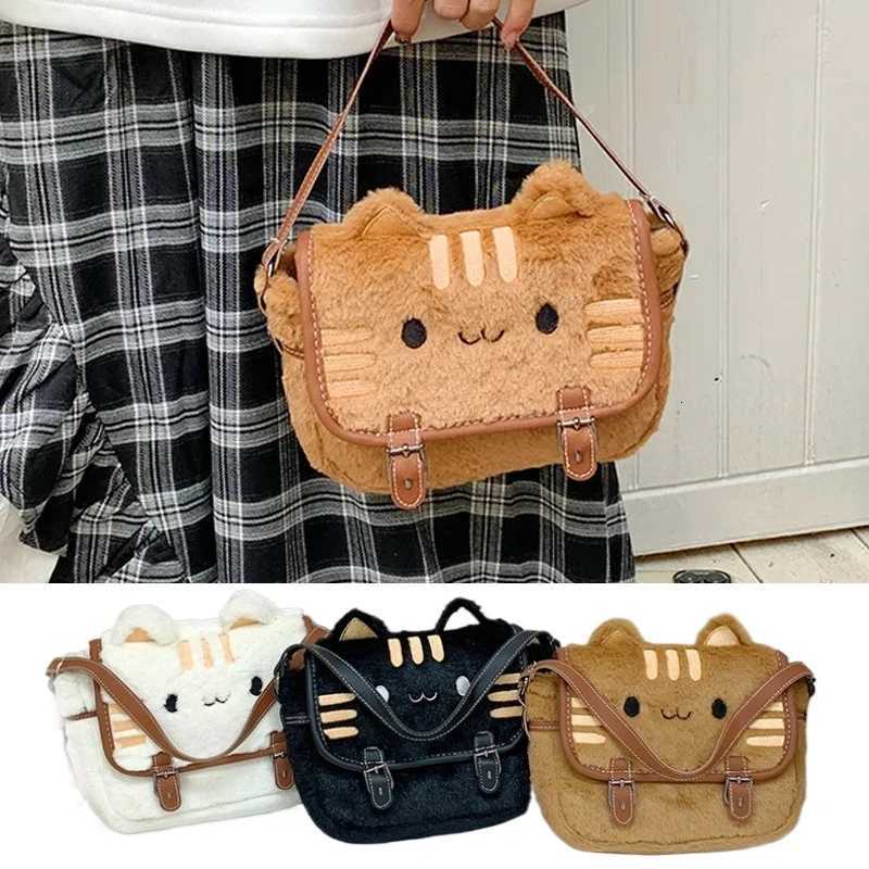 Cute Designer Shoulder Women KAWaii Soft Plush Trendy Crossbody Bags for Woman School Bag Gift for girls K251121