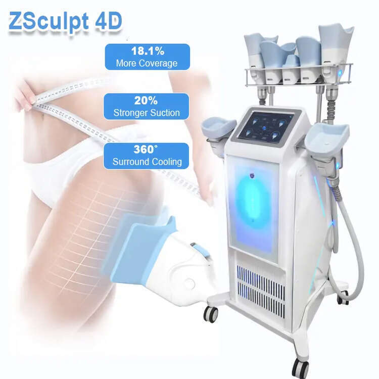 Professional 2026 Slimming Cryo 7 Cups Effective Non-Invasive Weight Loss 360 Degree Fat Freezing Cryolipolysis Body Slimming Equipment For Salon Use