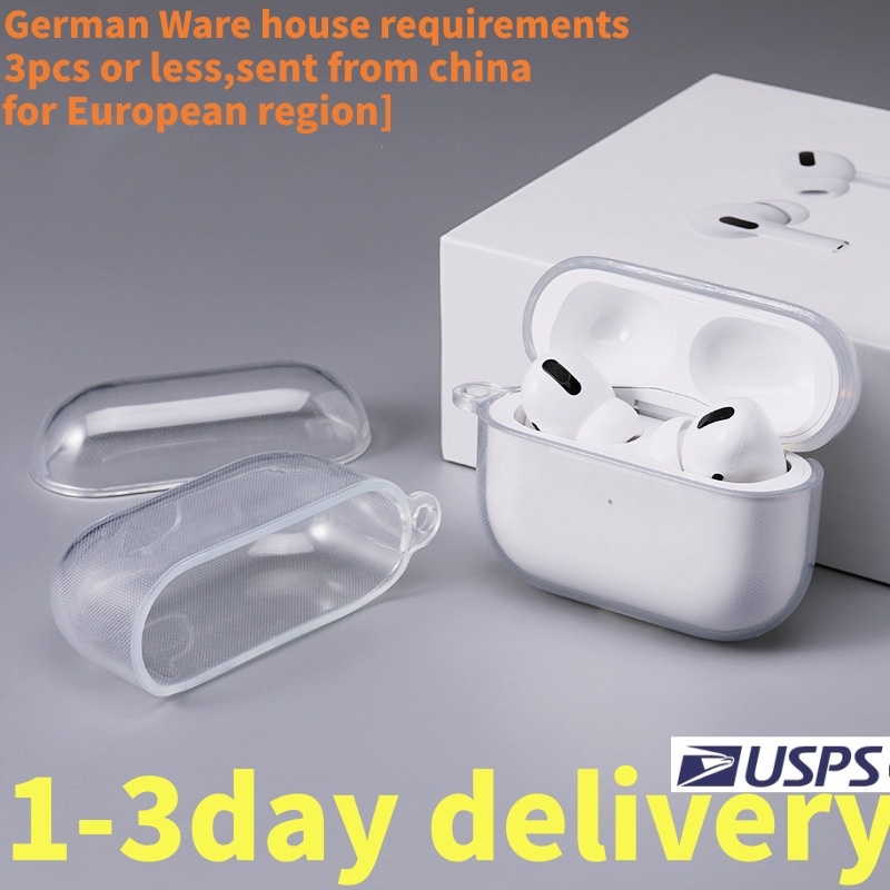 USA Stock ANC Noise apple for AirPods pro 2 earphone 3rd 5 4 6 earphones 3 Solid Silicone Cute Protective Headphone Cover Wireless Charging 3nd 2nd anc case