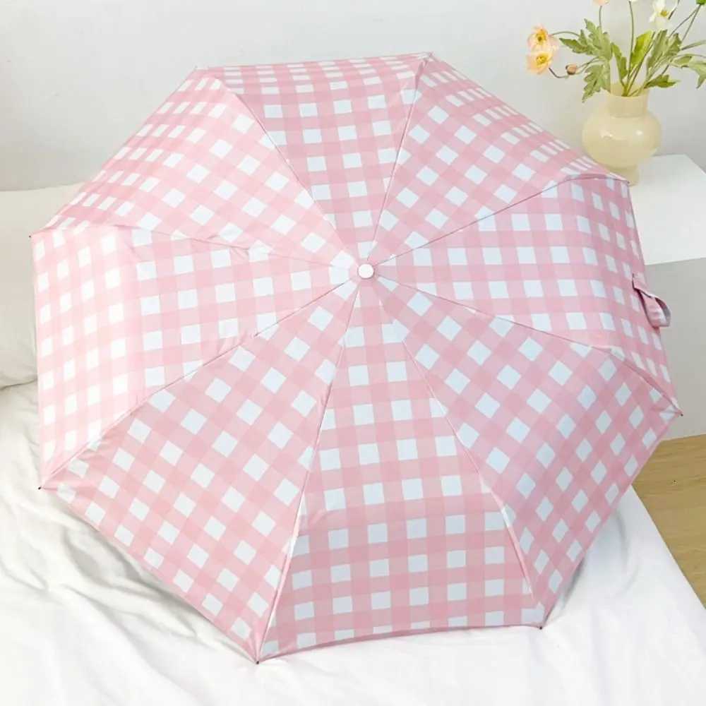 Fresh Flowers Automatic Umbrella UV Protection Sunny Rain Use Sun Umbrella Waterproof Foldable Floral Umbrella Home SuppliesM251122