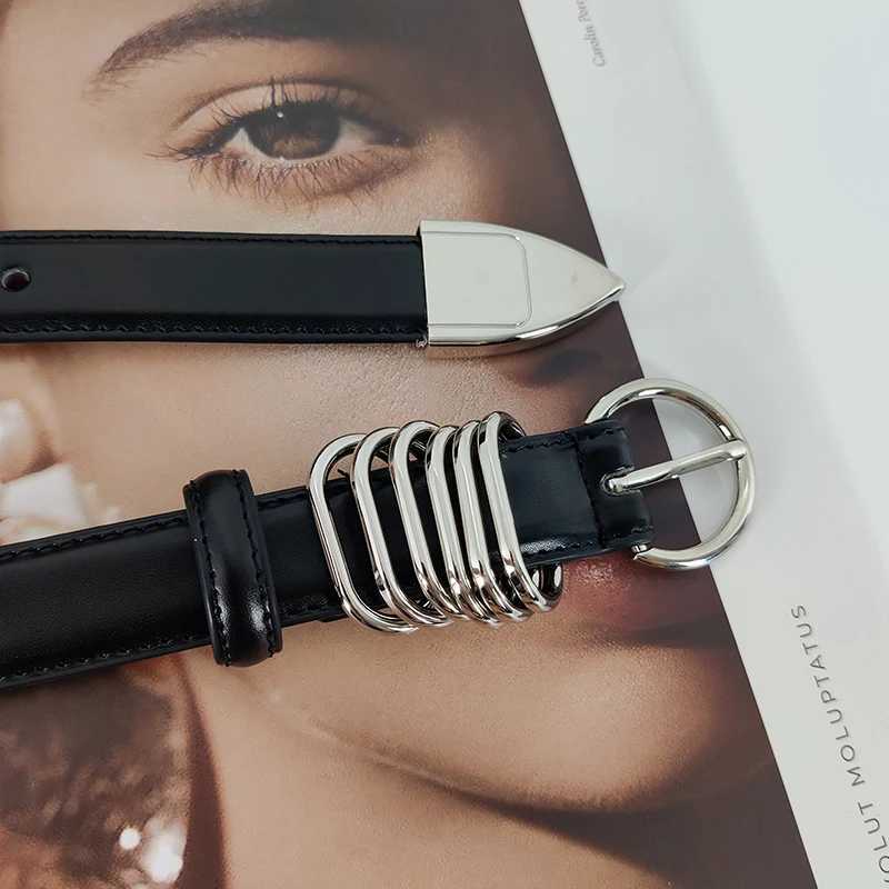 Genuine Leather Designer Belts For Women High Quality Luxury Heavy Punk Black Corset Belt Men Jeans Waistband Unisex J251122