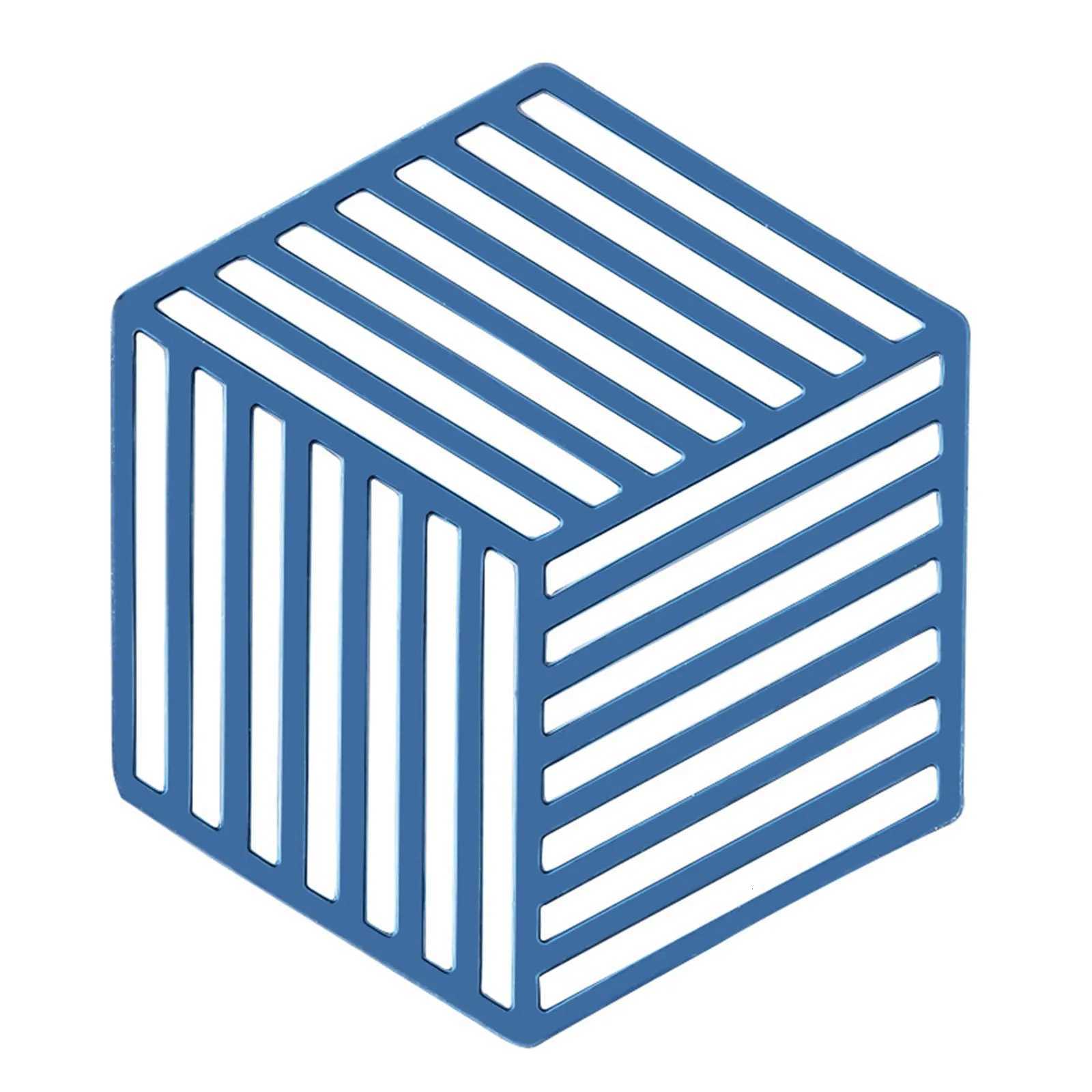 1Pcs Heat Resistant Silicone Mat Coaster Food Grade Material Placemat Non-slip Table Hexagon Cup Mat Household Accessories C251122