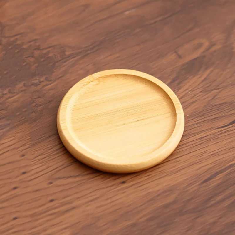 Round Walnut Wood Coaster Durable Stand Mug Tea Coffee Cup Pad Heat Resistant Beech Wood Coaster Table Tableware Decor C251122