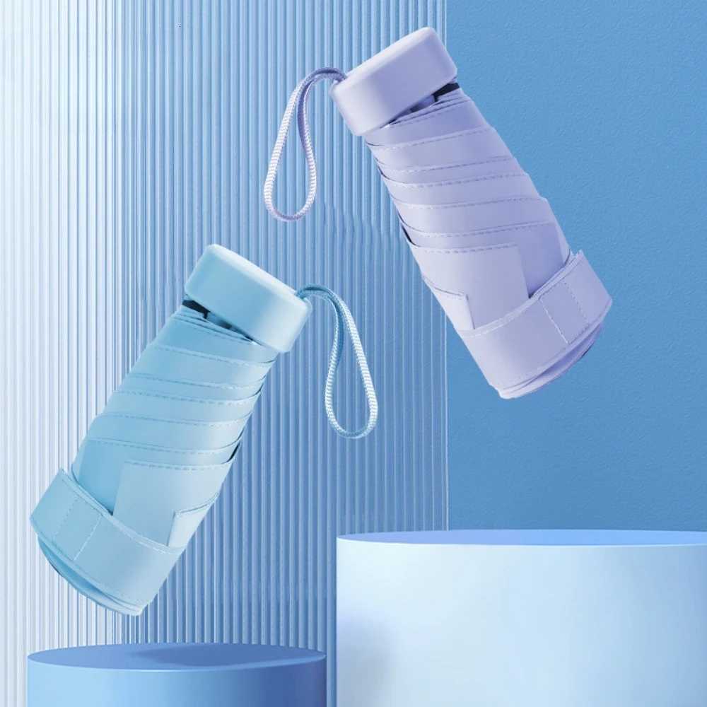 Outdoor Umbrella Portable Six Fold Umbrella Anti UV Pocket Umbrella Womens Dual Use Umbrella Compact Umbrella Outdoor FurnitureM251122